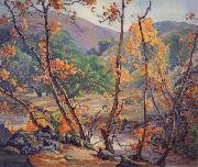Anna Hills Sycamores,n.d. china oil painting artist